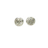 Platinum Bezel set OMC Diamond Stud Earrings