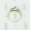 Lovely 1930's 2 Tone Diamond Engagement Ring