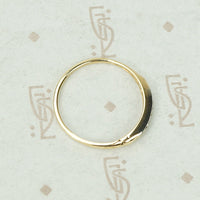 Funky Table Cut Diamond 2 Tone Band