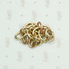 Luxurious Link Bracelet in Pink and Green Gold