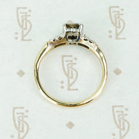 Vintage Sapphire Engagement Ring Circa 1940
