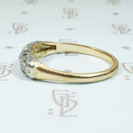 Structured Beauty Vintage 1940's Diamond Band