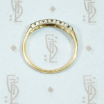 Structured Beauty Vintage 1940's Diamond Band