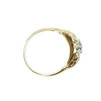 Vintage 1940's Yellow Gold and Diamond Engagement Ring