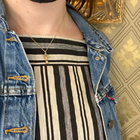 Gold Hand Charm Necklace