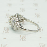 1930's Deco Platinum OMC Diamond Beauty