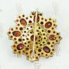 Vintage Garnet Brooch Circa 1930