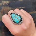 Royston Turquoise in Sterling Silver Ring