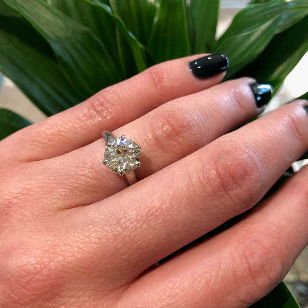 The Perfect Platinum OEC Solitaire 2.16ct