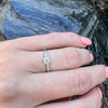 Refined Old Euro Diamond & Platinum Engagement Ring