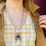 Fairy Tale Carriage Charm Necklace