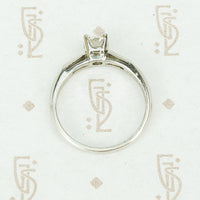 Simply Lovely Vintage 1940's Platinum Diamond Solitaire