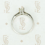 Simply Lovely Vintage 1940's Platinum Diamond Solitaire