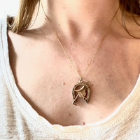 Equestrian Themed Gold Filled Pendant