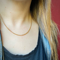 Extra Lovely Handmade Gold 19th Century Chain