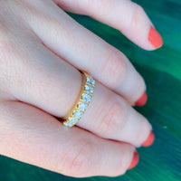 Sleek Sparkle 18k Diamond Bnad