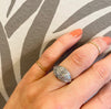 Art Deco Eye Ring with Marquis Cut Diamond