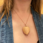 The Big Heart Rose Gold Locket