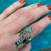 Hummingbird the Gem Inlay Ring