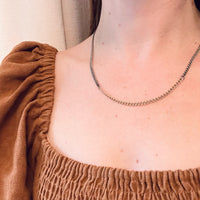 Perfect Sterling & Gold Curb Married Chain by Ancient Influences