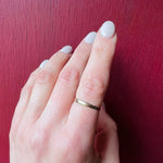 Romantic Georgian 12k Gold Wedding Band