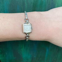 Ladies' White Gold & Diamond Longines Watch