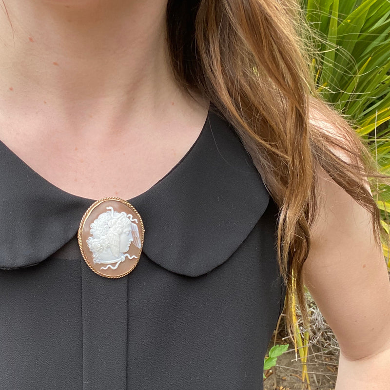 The Winged Medusa Cameo