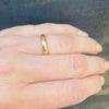 Charmingly Chubby 18k Gold Victorian Wedding Band