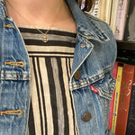 Nautical & Nice Tiny Gold Anchor Charm Necklace