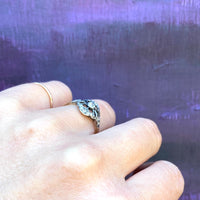 Delicate Beauty An Antique Rose and Mine Cut Diamond Ring