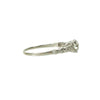Beautifully Detailed Vintage Old Euro Diamond Engagement Ring