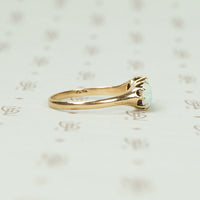 Rose Gold Victorian Opal Ring