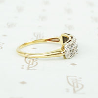 The Three Row OMC Vintage Diamond Band