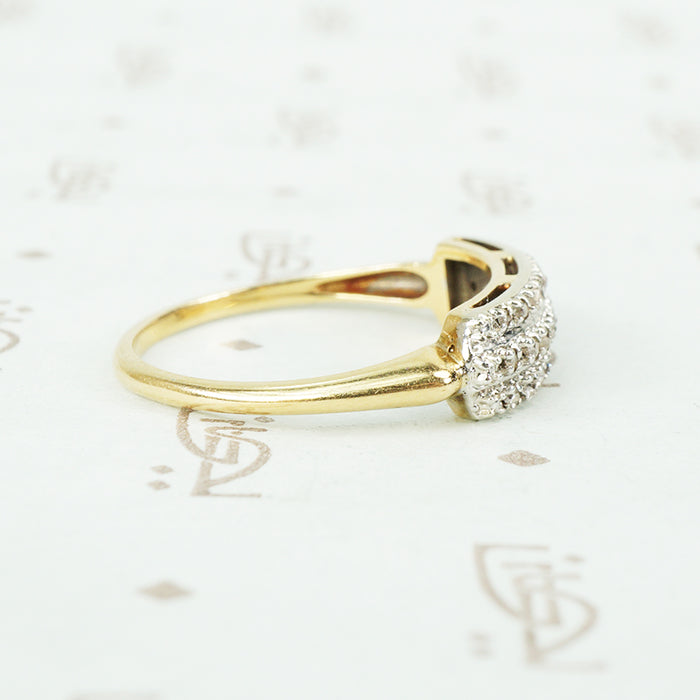 The Three Row OMC Vintage Diamond Band
