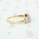 The Three Row OMC Vintage Diamond Band