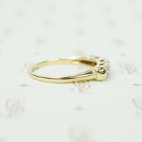Distinctive Vintage Diamond Band