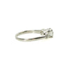 Vintage Platinum and Sparkling White Diamond Engagement Ring