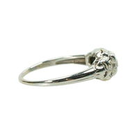 1930's White Gold Diamond set Engagement Ring