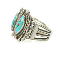 Vintage Native American Turquoise Cuff Big and Bold