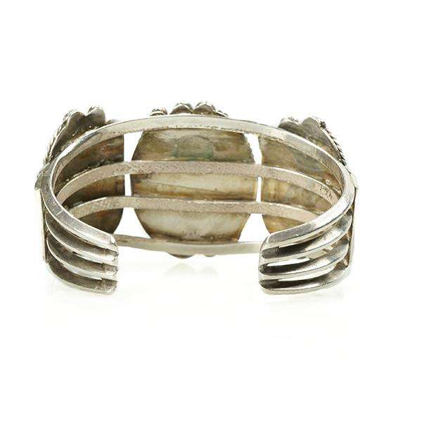 Vintage Native American Turquoise Cuff Big and Bold