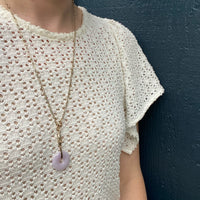Translucent Lavender Jade Pendant
