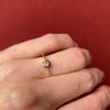 Platinum and 18k OMC Diamond Solitaire