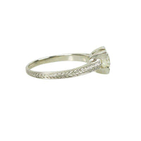 The Perfect Vintage Solitaire Diamond Engagement Ring
