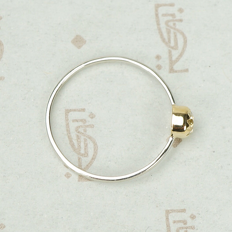 The Chunky Old Mine Cut Diamond Solitaire