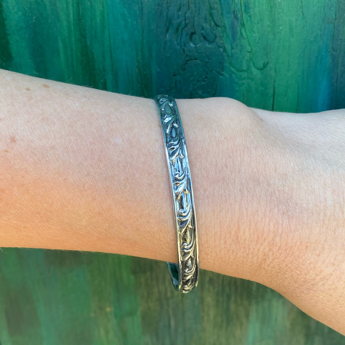 Gorgeous Vintage Danecraft Sterling Bangle