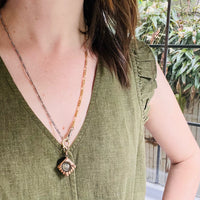 Striking Two-Tone Figaro Married Chain from Ancient Influences