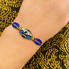 Enameled Holmsen Norwegian Ship Bracelet