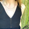 Pretty Vintage Gold Lorngette Chain
