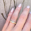 Timeless Vintage Gold OEC Engagement Ring