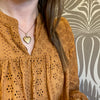Art Deco Era Engraved Heart Locket